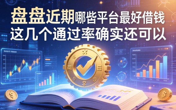 盘点近期哪些平台最好借钱，这几个通过率确实还可以