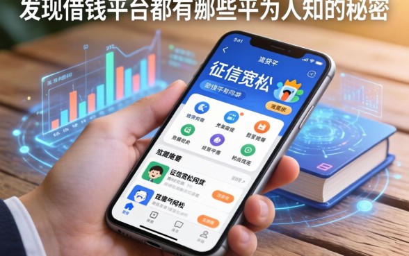 我翻遍了手机里那些对征信宽松的网贷软件，发现借钱平台都有哪些不为人知的秘密