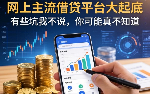 网上主流借钱平台大起底：有些坑我不说，你可能真不知道