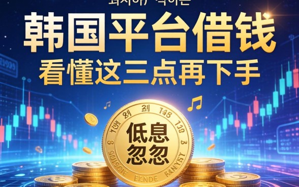 韩国平台借钱：别被低息广告忽悠，看懂这三点再下手