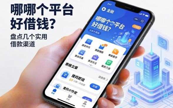手机上哪个平台好借钱？盘点几个实用的借款渠道