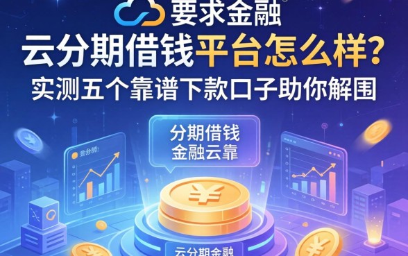 云分期借钱平台怎么样？实测五个靠谱下款口子助你解围
