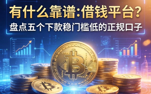 有什么靠谱的借钱平台？盘点五个下款稳门槛低的正规口子