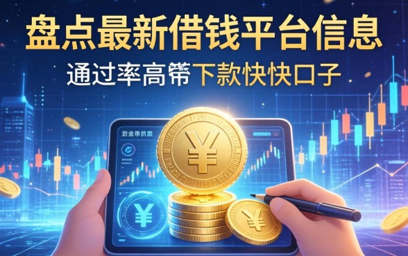 盘点最新借钱平台信息：通过率高且下款快的口子