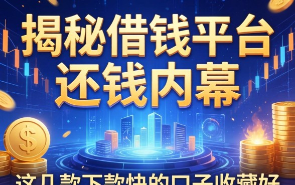 揭秘借钱平台不还钱的内幕，这几款下款快的口子收藏好