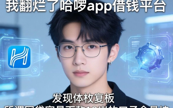 我翻烂了哈啰app借钱平台，发现所谓网贷容易下款18岁的口子全是坑