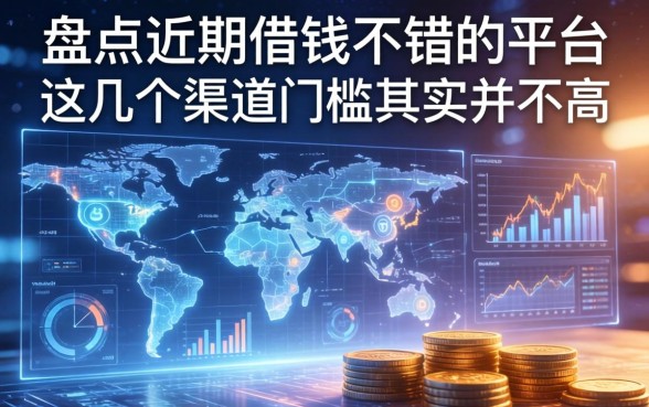 盘点近期借钱不错的平台，这几个渠道门槛其实并不高