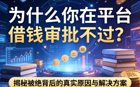 为什么你在平台借钱审批不过？揭秘被拒背后的真实原因与解决方案