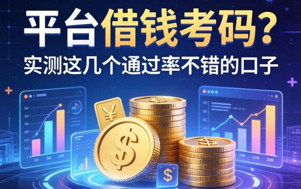 关于平台借钱考吗？实测这几个通过率不错的口子