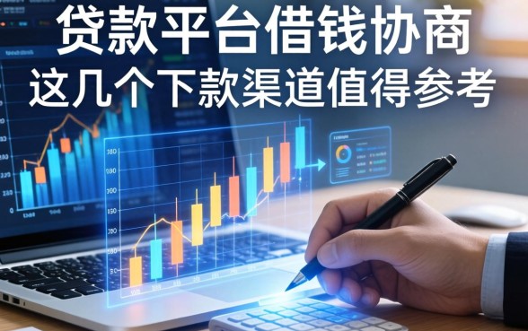 关于贷款平台借钱协商，这几个下款渠道值得参考