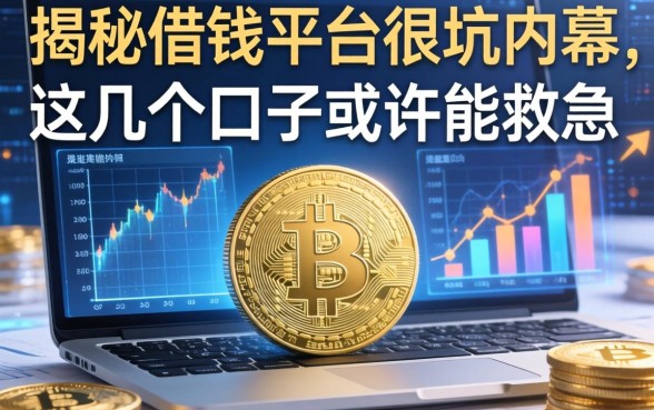 揭秘借钱平台很坑的内幕，这几个口子或许能救急