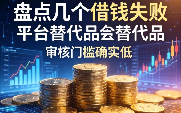 盘点几个借钱失败的平台替代品，审核门槛确实低