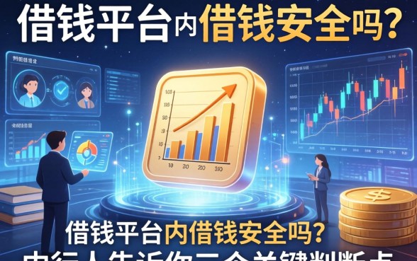 在借钱平台内借钱安全吗？内行人告诉你三个关键判断点
