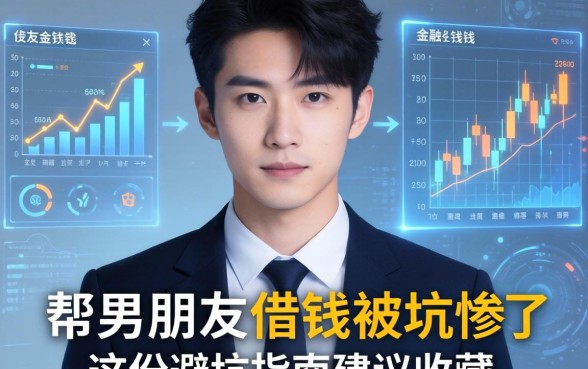 帮男朋友借钱被坑惨了，这份避坑指南建议收藏