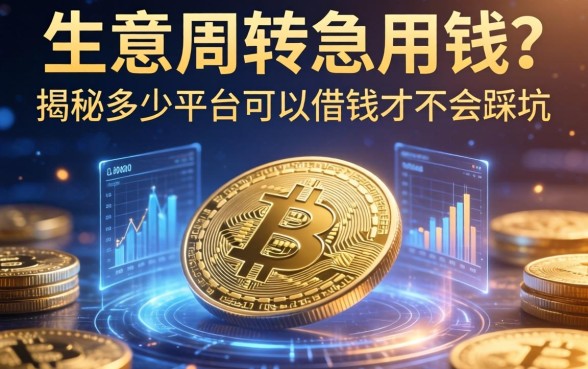 生意周转急用钱？揭秘多少平台可以借钱才不会踩坑