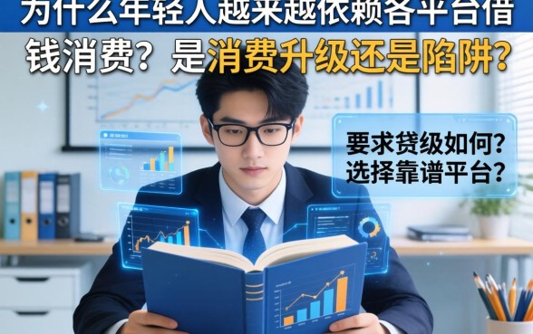 为什么年轻人越来越依赖各平台借钱消费？是消费升级还是陷阱？如何选择靠谱平台？