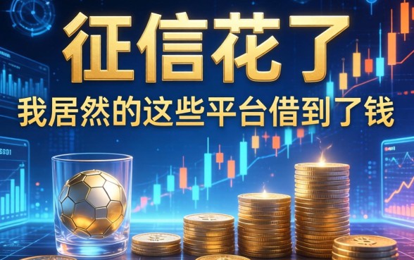 征信花了,我居然在这些平台借到了钱