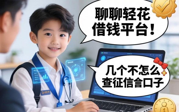 聊聊轻花借钱平台和几个不怎么查征信的口子