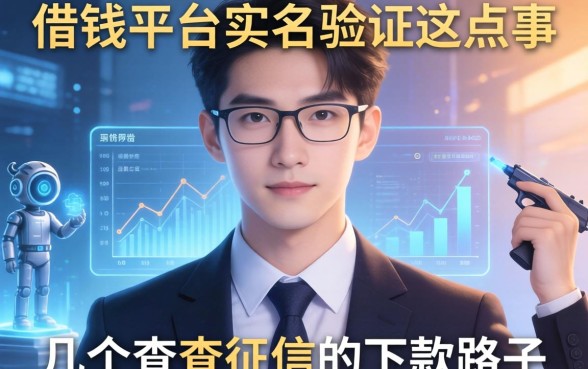关于借钱平台实名验证这点事，分享几个不查征信的下款路子