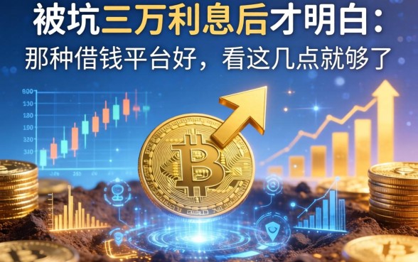 被坑三万利息后才明白：那种借钱平台好，看这几点就够了