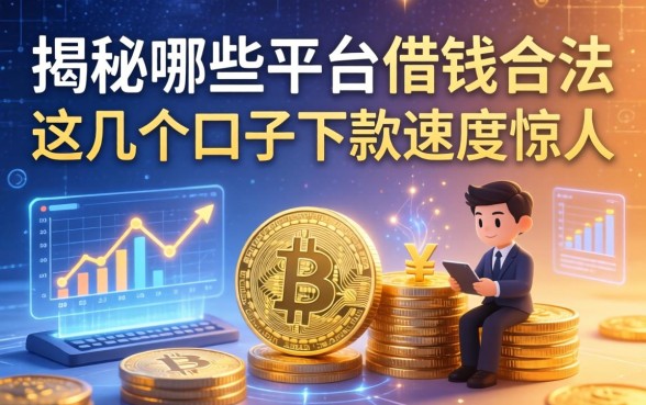 揭秘哪些平台借钱合法，这几个口子下款速度惊人