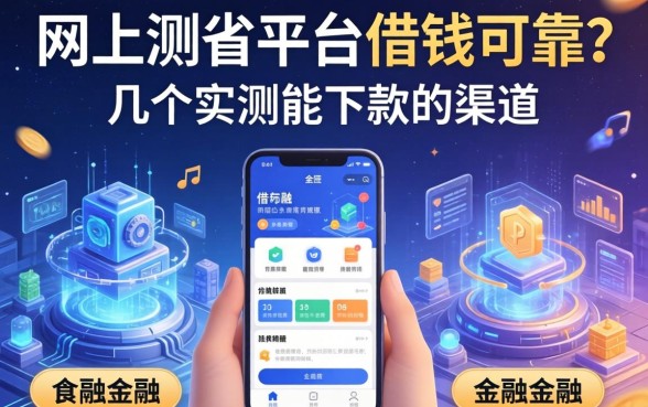 网上有哪些平台借钱可靠？整理了几个实测能下款的渠道
