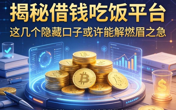 揭秘借钱吃饭平台：这几个隐藏口子或许能解燃眉之急