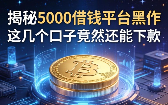 揭秘5000借钱平台黑户，这几个口子竟然还能下款