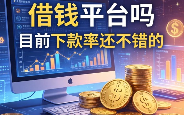 借钱平台吗？整理了几个目前下款率还不错的