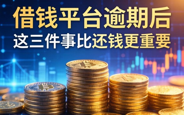 借钱的平台逾期后，这三件事比还钱更重要