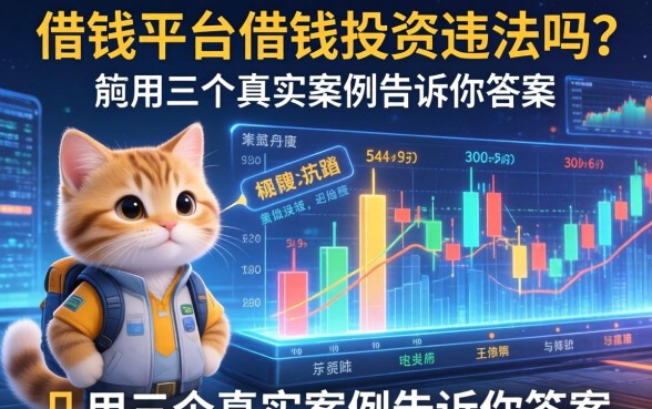 借钱平台借钱投资违法吗？我用三个真实案例告诉你答案