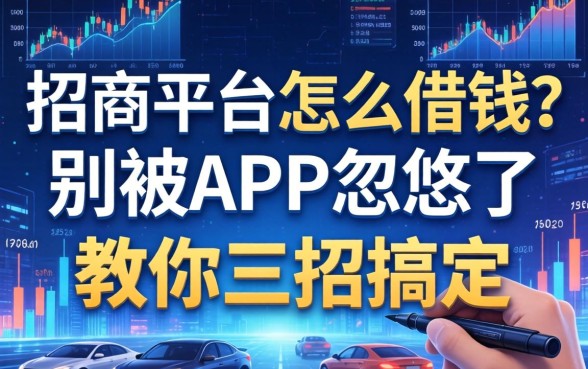 招商平台怎么借钱？别被APP忽悠了，教你三招搞定