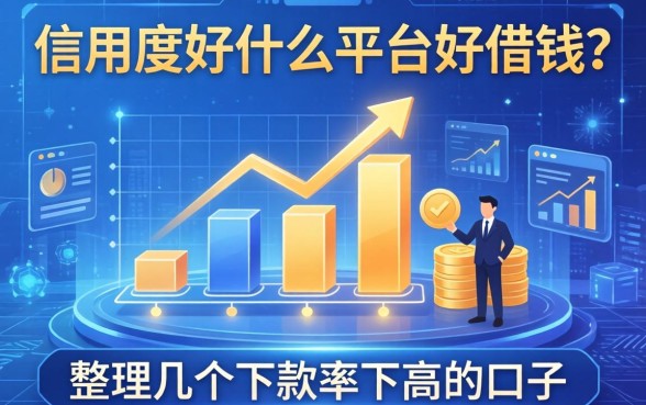 信用度好什么平台好借钱？整理了几个下款率高的口子