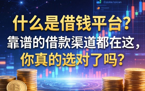 什么是借钱平台？靠谱的借款渠道都在这，你真的选对了吗？