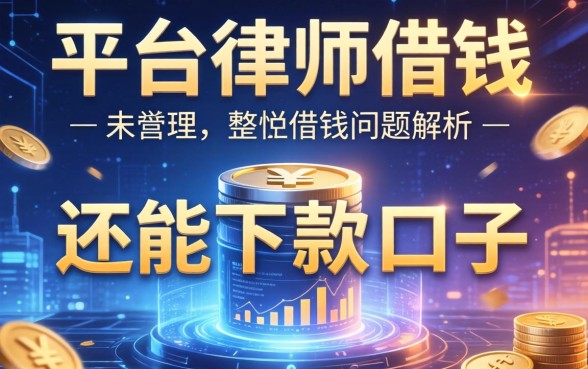 平台律师借钱问题解析,整理几个还能下款的口子
