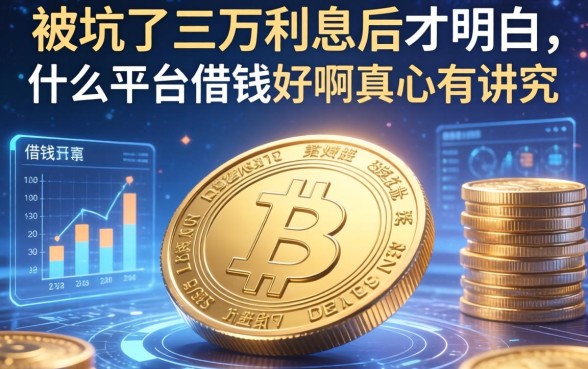 被坑了三万利息后才明白，什么平台借钱好啊真心有讲究