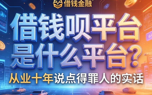 借钱呗平台是什么平台？从业十年说点得罪人的实话