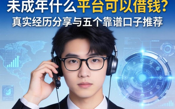 未成年什么平台可以借钱？真实经历分享与五个靠谱口子推荐