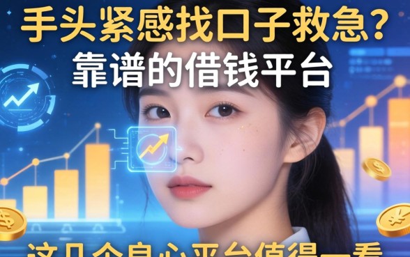 手头紧想找口子救急？靠谱的借钱平台的特点有哪些？这几个良心平台值得一看