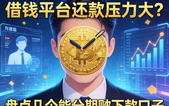 借钱平台还款压力大？盘点几个能分期的下款口子