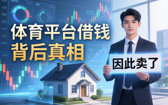 体育平台借钱背后的真相，有人因此卖了房