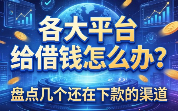 各大平台不给借钱怎么办？盘点几个还在下款的渠道