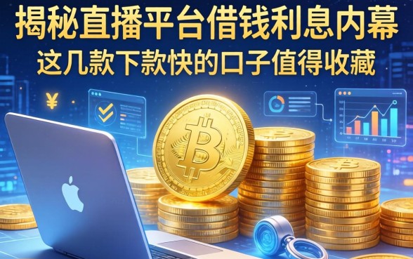 揭秘直播平台借钱利息内幕，这几款下款快的口子值得收藏