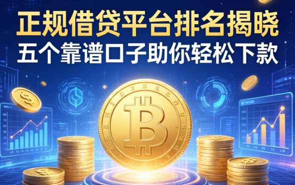 正规借钱平台排名揭晓，五个靠谱口子助你轻松下款