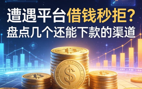 遭遇平台借钱秒拒？盘点几个还能下款的渠道