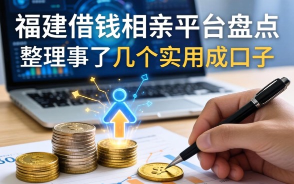 福建借钱相亲平台盘点：整理了几个实用的口子