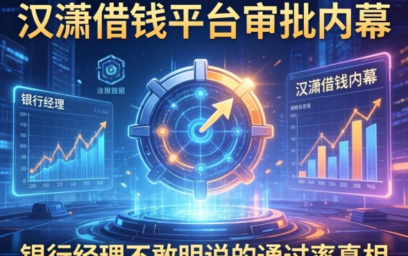 汉潇借钱平台审批内幕：银行经理不敢明说的通过率真相
