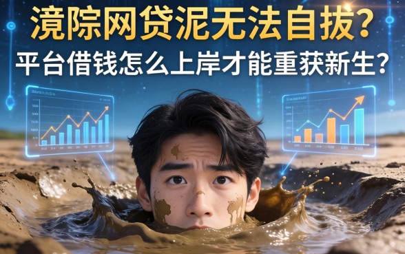 深陷网贷泥潭无法自拔？平台借钱怎么上岸才能重获新生？