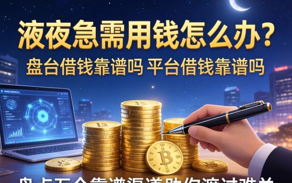 深夜急需用钱怎么办？在平台借钱靠谱吗？盘点五个靠谱渠道助你渡过难关