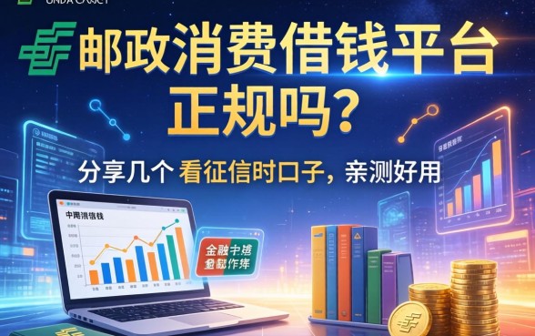 中邮消费借钱平台正规吗？分享几个不看征信的口子，亲测好用